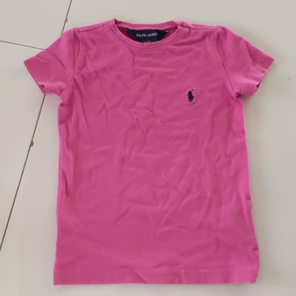 Pink Ralph Lauren Tee